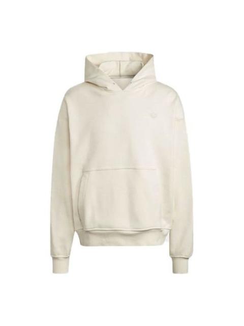adidas originals Blue Version Series Cotton hooded Pullover Sports White H23138