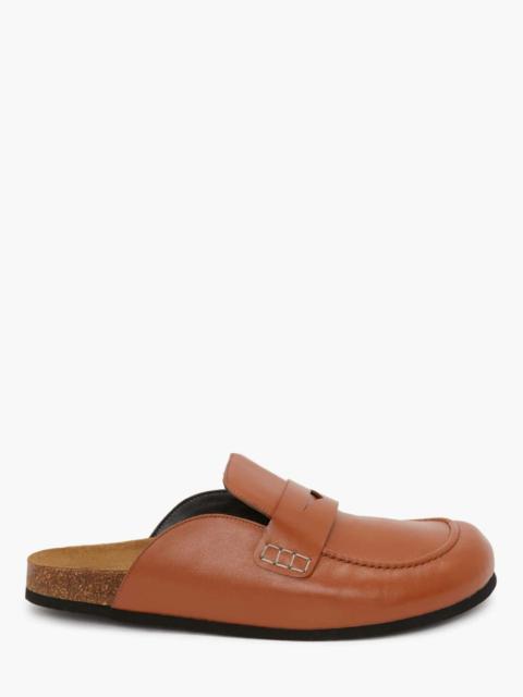 JW Anderson MEN'S LEATHER LOAFER MULES