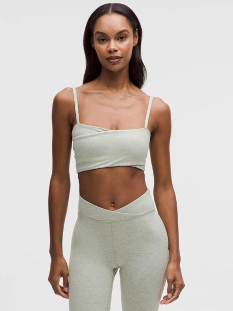 lululemon Softy Suedey Wrap-Front Bra *Light Support, B/C Cup