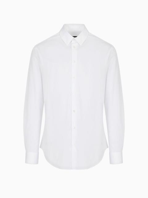 GIORGIO ARMANI Cotton canvas shirt