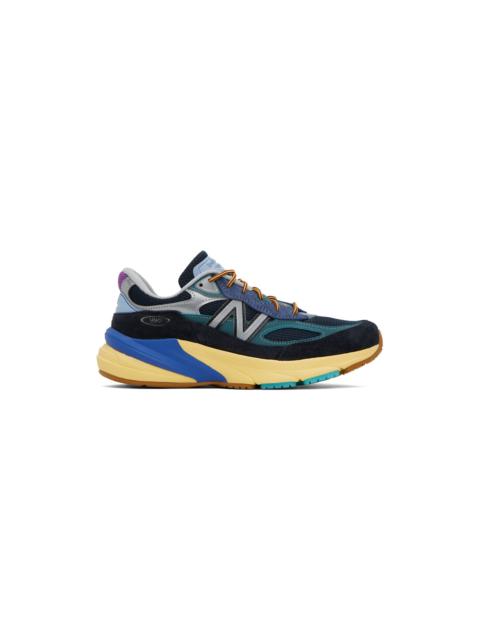 New Balance Black & Blue Action Bronson Edition MADE In USA 990v6 Sneakers