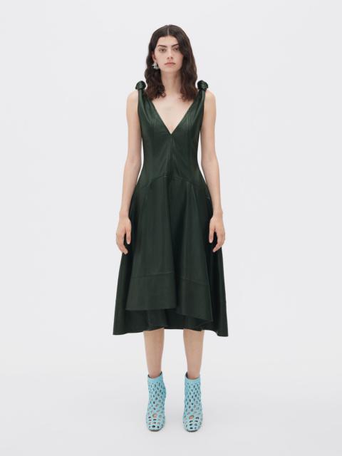Bottega Veneta knotted leather dress