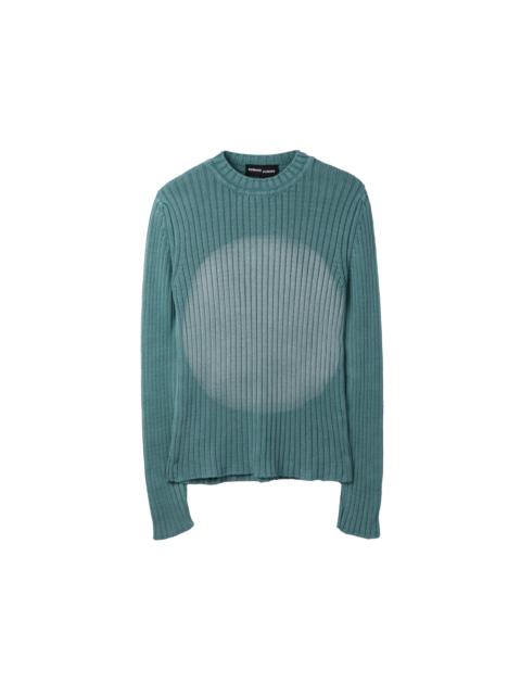 EDWARD CUMING Edward Cuming Circle Fadeout Sweater Blue