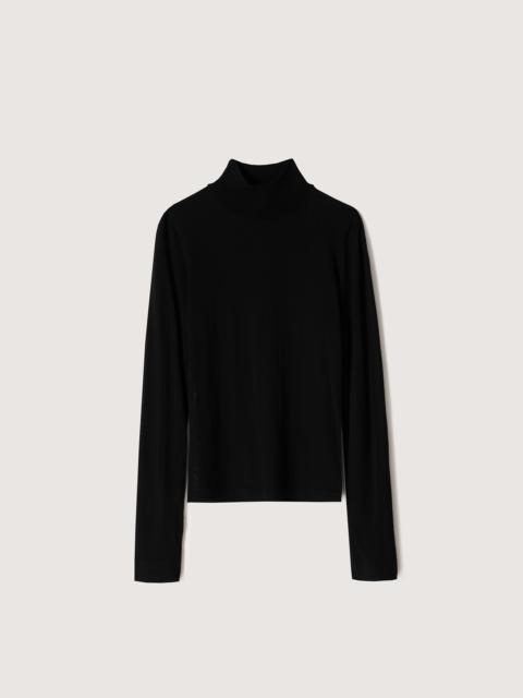 Nanushka HARRI - Merino wool top - Black