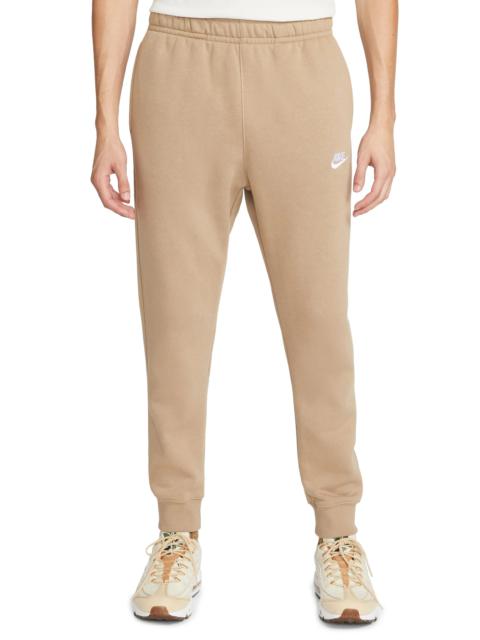 Sportswear Club Pocket Fleece Joggers in Khaki/Khaki/White