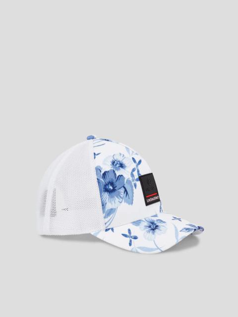 BOGNER Parker Cap in White/Blue