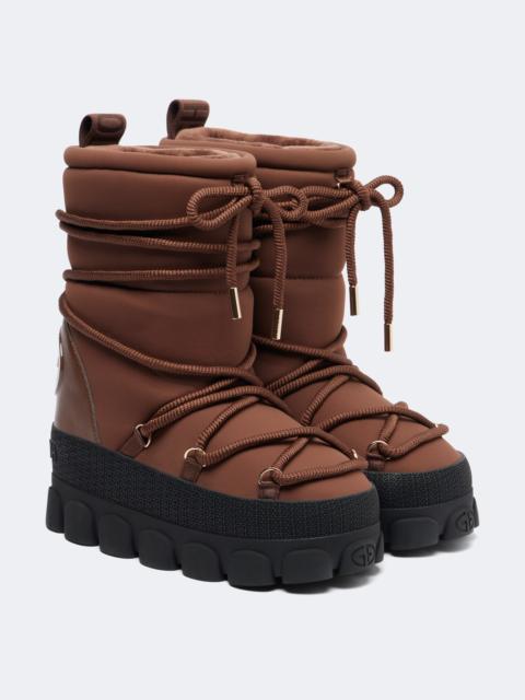 GOLDBERGH Frederica lace-up snow boots