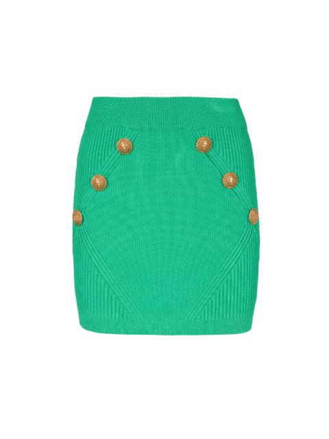 Balmain Short knitted skirt
