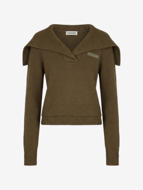 Monse sailor-collar sweater