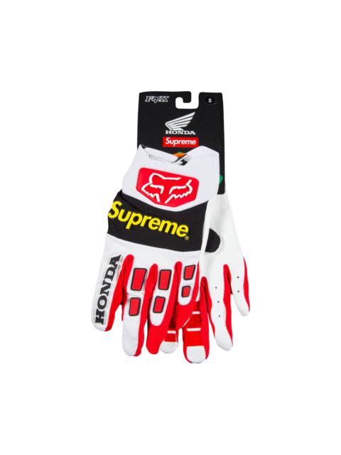 Supreme Supreme x Honda Fox Racing Gloves 'Red'