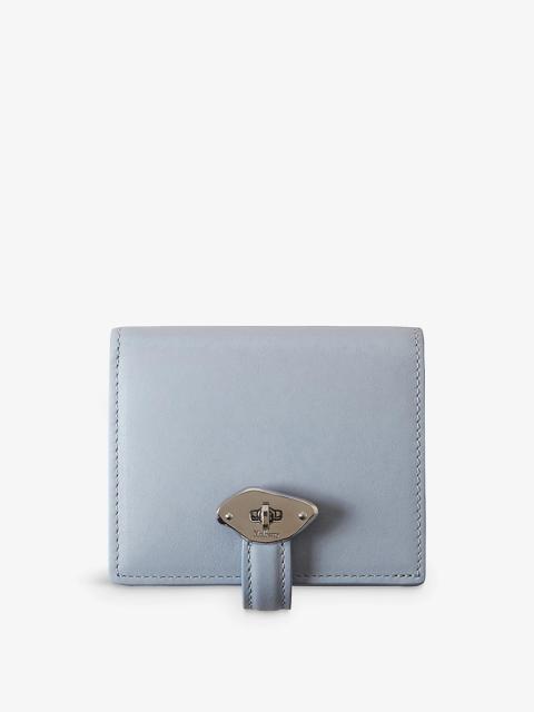 Lana compact leather wallet