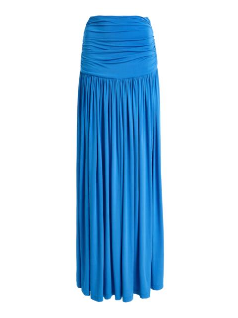 FRANÇOISE Exclusive La Isla Isabella Jersey Maxi Skirt