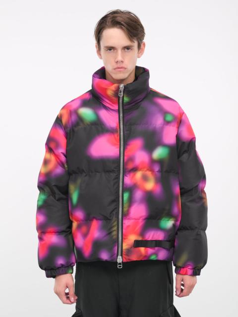 Blurred Puffer Jacket