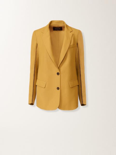 FABIANA FILIPPI Oversized jacket in fluid linen and viscose