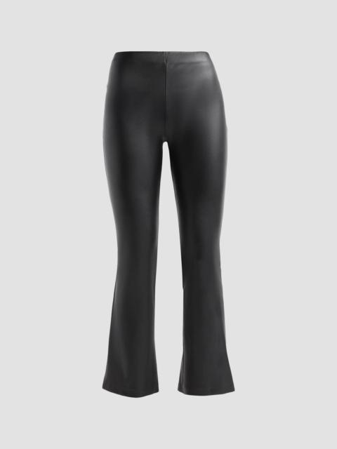GENERATION LOVE Women's Faux-Leather Flare Leggings - Black