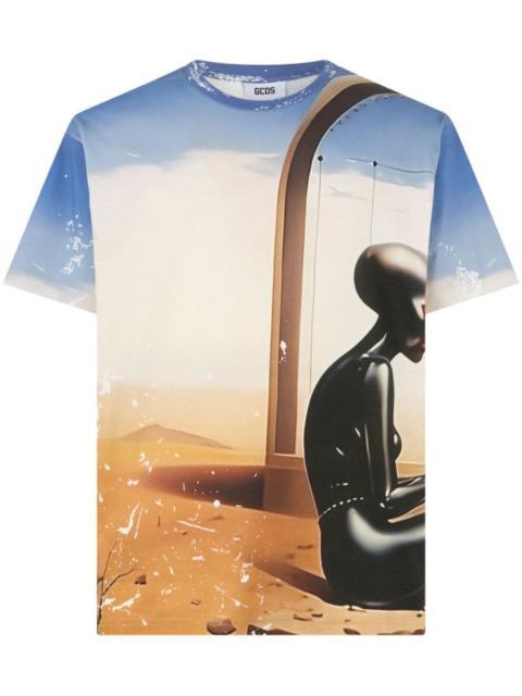 GCDS Creatures oversized t-shirt