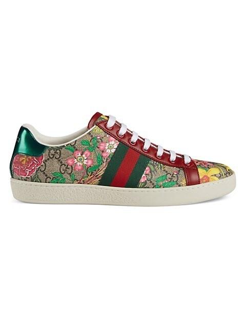 GUCCI Ace GG Supreme Flora sneakers