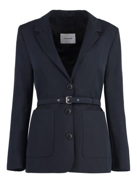 Yves Salomon belted blazer