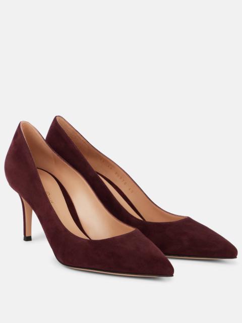 GIANVITO ROSSI パンプス Gianvito 105 velvet pumps106418 GIANVITO ROSSI Gianvito 105 velvet pumps | NET-A-PORTER