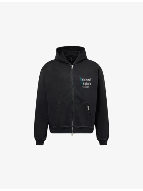 REPRESENT Private Members Logo Cotton Hoodie
