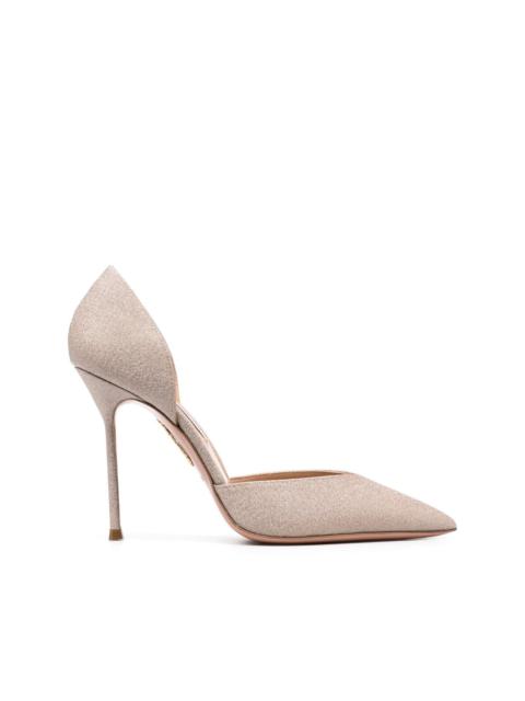 Uptown 105mm leather pumps