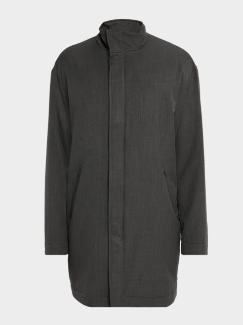 EMPORIO ARMANI Men's Lightweight Down Car Coat