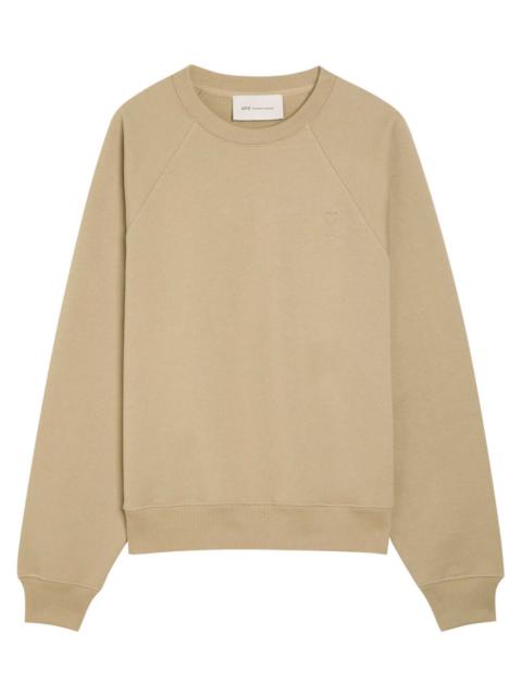 AMI Paris Ami Paris Logo Cotton Sweatshirt