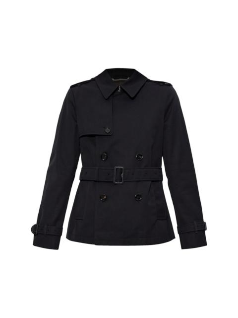 Burberry double-breasted trench jacket