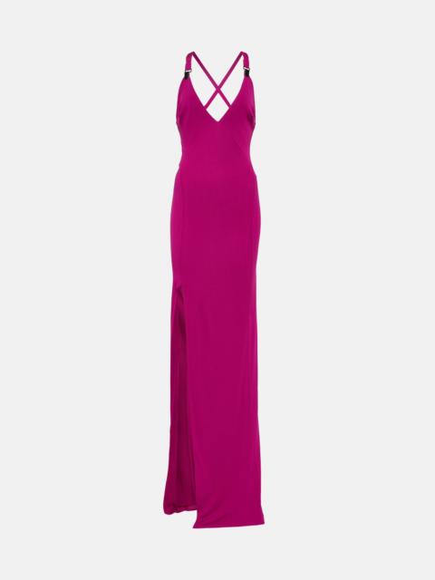 TOM FORD Crêpe jersey gown