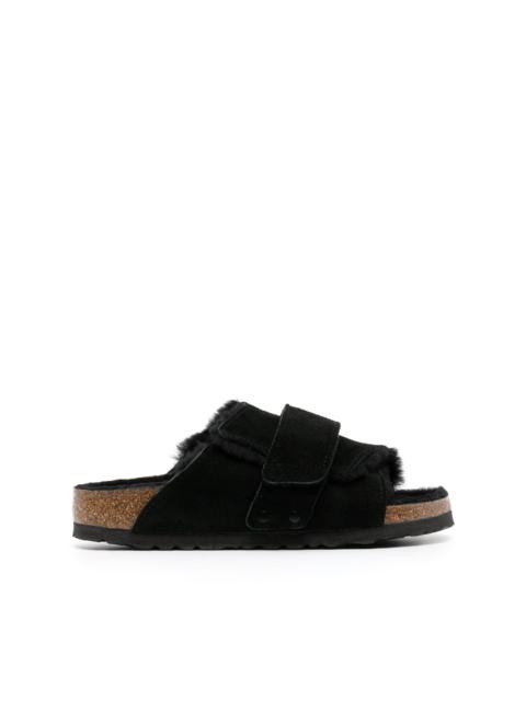 Kyoto shearling suede sandals