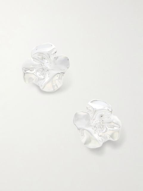 Completedworks Flower silver-plated earrings Silver
