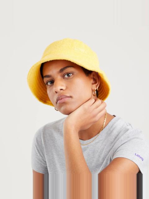 Levi's POSTER LOGO TERRY BUCKET HAT