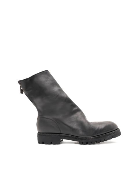Guidi zip biker boots