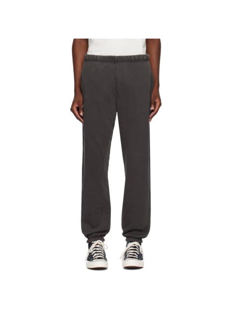 LES TIEN Gray Heavyweight Classic Sweatpants