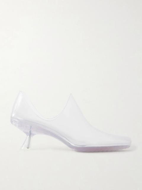 Loewe Emily Aqua PVC ankle boots Clear