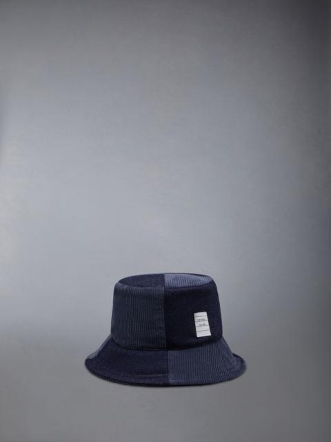 Thom Browne Fun-Mix Shetland Quartered Bucket Hat