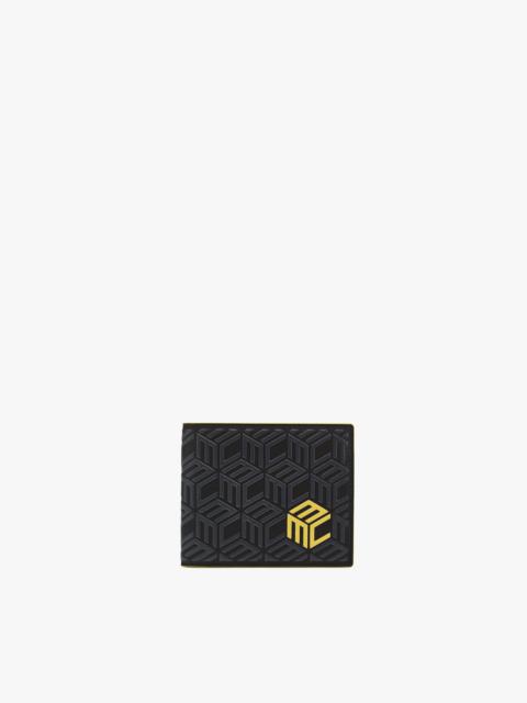 MCM Bifold Wallet in Cubic Monogram Leather