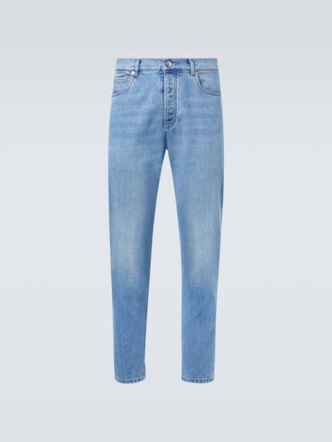 Brunello Cucinelli Mid-rise straight jeans