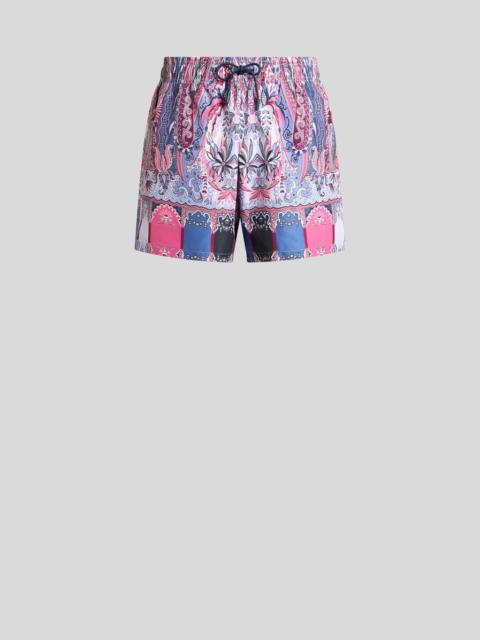 Etro SWIMSUIT WITH PLACED FLORAL PAISLEY PRINT