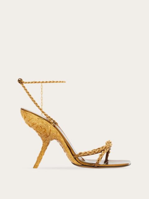 FERRAGAMO Bejeweled sandal