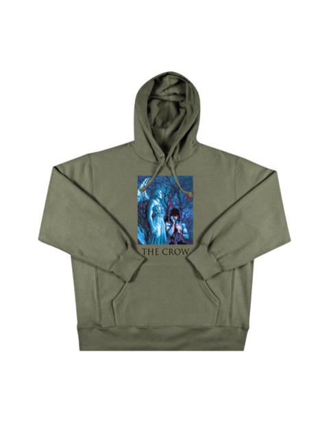 Supreme x The Crow Hooded Sweatshirt 'Light Olive'