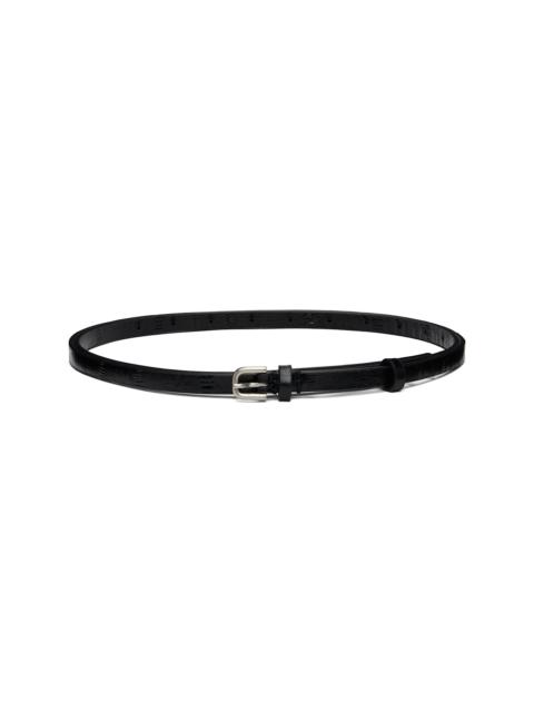 Dries Van Noten Black Pin-Buckle Belt
