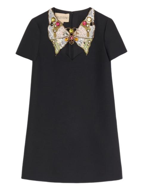 Valentino mini butterfly-detail dress