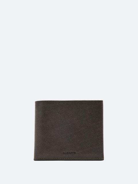 ALLSAINTS AXIS LEATHER BI-FOLD WALLET