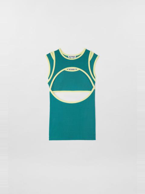 SUNNEI SUPER STRETCH COMBINED TOP / jade green