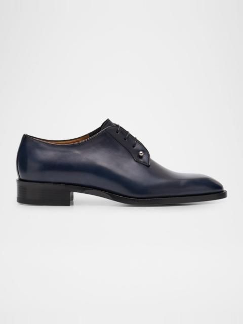 Christian Louboutin Men's Chambeliss Leather Derby Shoes
