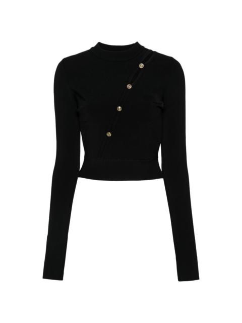 VERSACE JEANS COUTURE cut-out sweater