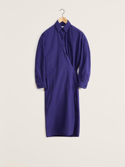 Lemaire STRAIGHT COLLAR TWISTED DRESS