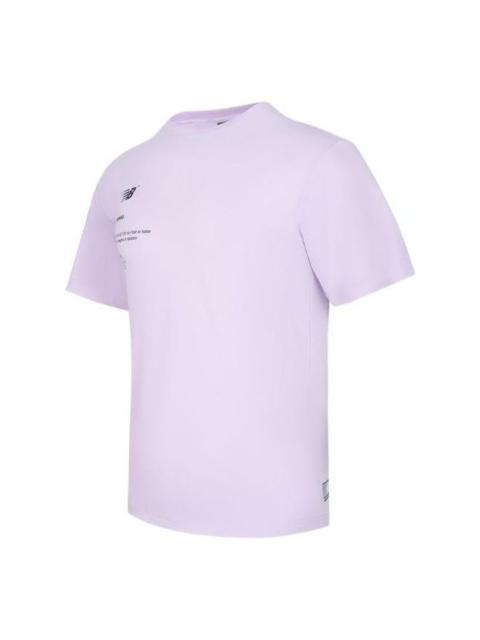 New Balance New Balance Lifestyle Logo Tee 'Lilac' 5EC2U863-DV