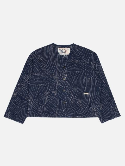 Nudie Jeans Lena Jacket Indigo Quilt Blue